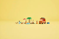 LEGO  BLUEY 11202 Vacanza sulla spiaggia della famiglia di Bluey