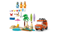LEGO  BLUEY 11202 Vacanza sulla spiaggia della famiglia di Bluey