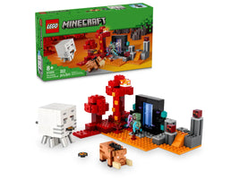 LEGO MINECRAFT 21255 Agguato nel portale del Nether