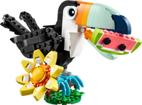 LEGO 3in1 31173 Animali selvatici: tucano tropicale
