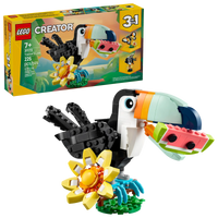 LEGO 3in1 31173 Animali selvatici: tucano tropicale