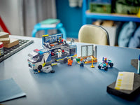 LEGO CITY 60418 Camion laboratorio mobile della polizia