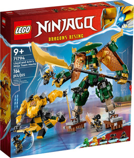 LEGO NINJAGO® 71794 Team Mech Ninja di Lloyd e Arin