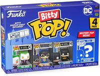 Funko Bitty Pops! - DC Heros- Box da 4