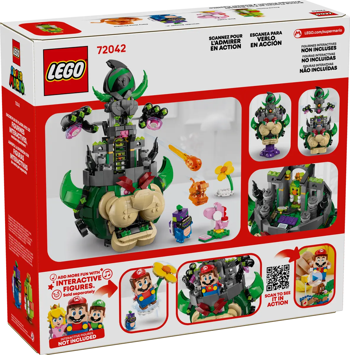 LEGO SUPER MARIO 72042 Principe Florian e Bowser castello| Games4fans