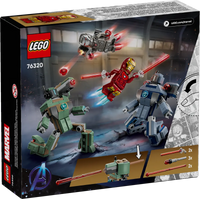 LEGO MARVEL 76320 Iron Man e War Machine contro i droni di Hammer