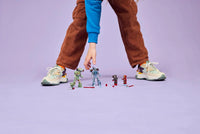 LEGO MARVEL 76320 Iron Man e War Machine contro i droni di Hammer