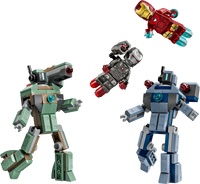 LEGO MARVEL 76320 Iron Man e War Machine contro i droni di Hammer