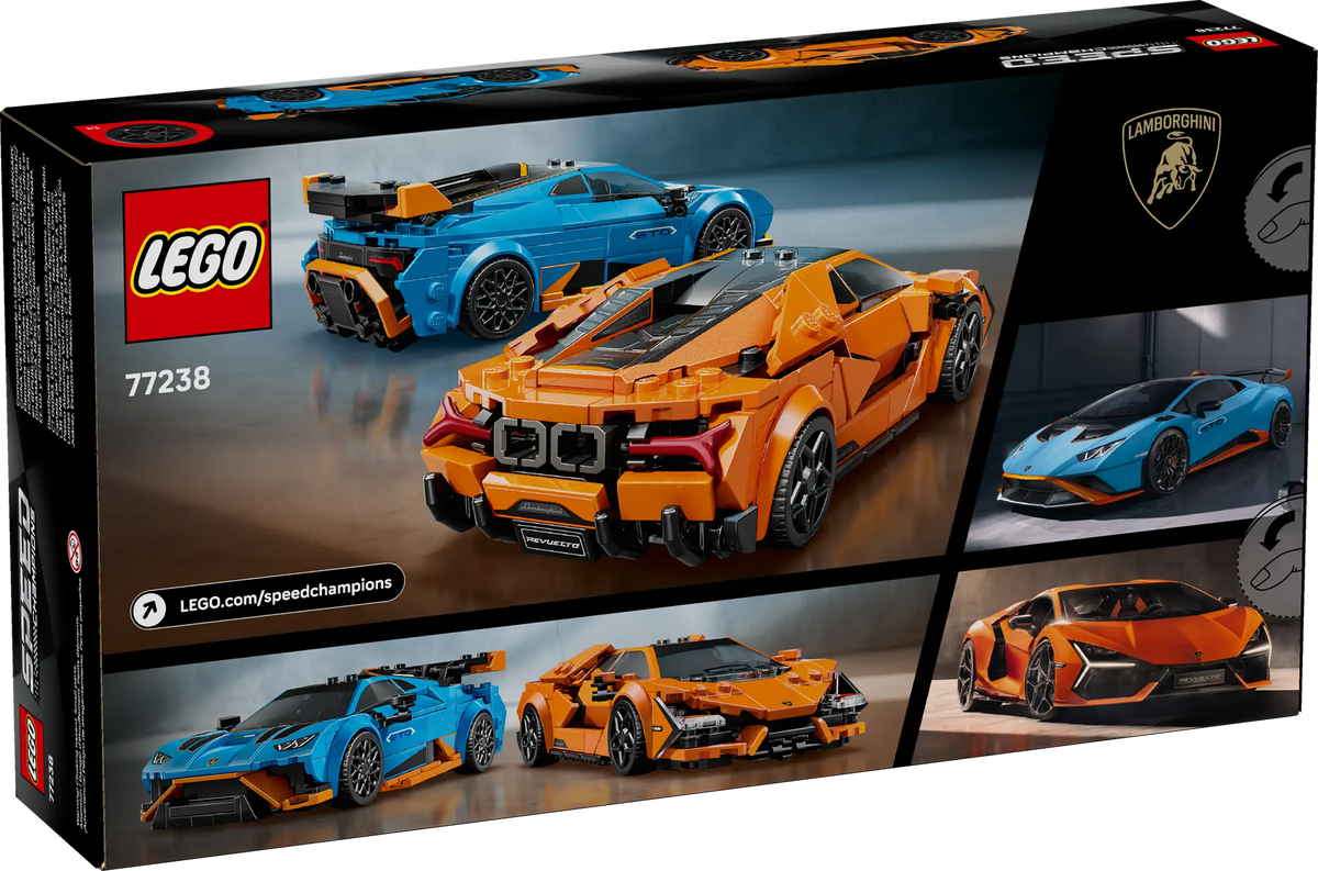 LEGO SPEED CHAMPIONS 77238 Lamborghini Revuelto e Huracán| Games4fans