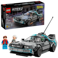 LEGO SPEED CHAMPIONS 77256 Time Machine from Back to the Future Uscita GENNAIO