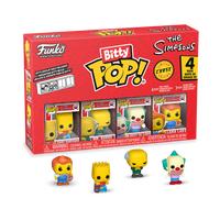 SIMPSONS - Bitty Pop 4 Pack 2.5cm - Bart
