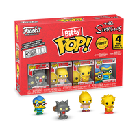 SIMPSONS - Bitty Pop 4 Pack 2.5cm - Scratchy