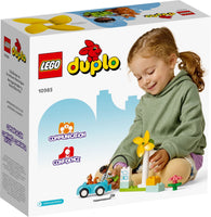 LEGO DUPLO 10985 Turbina eolica e auto elettrica