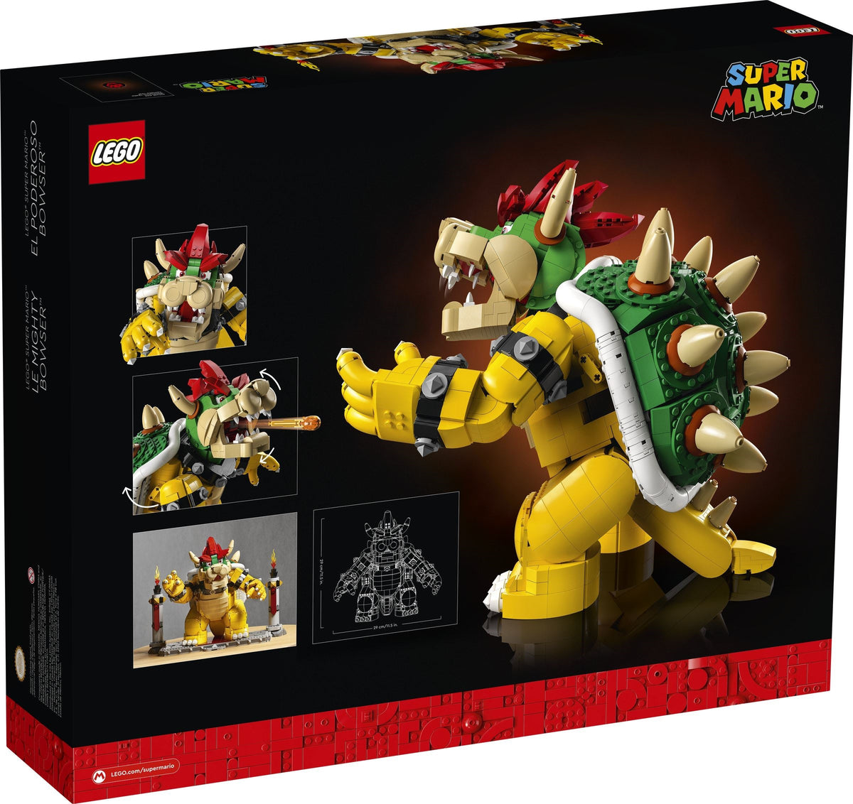 Il potente Bowser LEGO 71411 SUPERMARIO| Games4fans