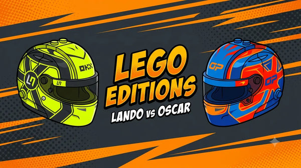 LEGO® Editions: Arrivano i Caschi di Lando Norris e Oscar Piastri!