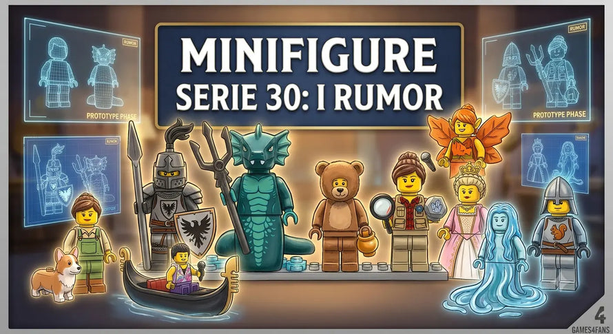 LEGO Minifigures Serie 30: Primi Rumors e la Clamorosa Novità a tema Shrek!