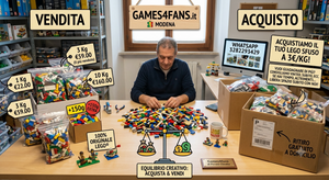 Hai Vecchi LEGO® in Cantina o Cerchi Pezzi per le Tue MOC? La Guida Definitiva allo Sfuso Games4Fans
