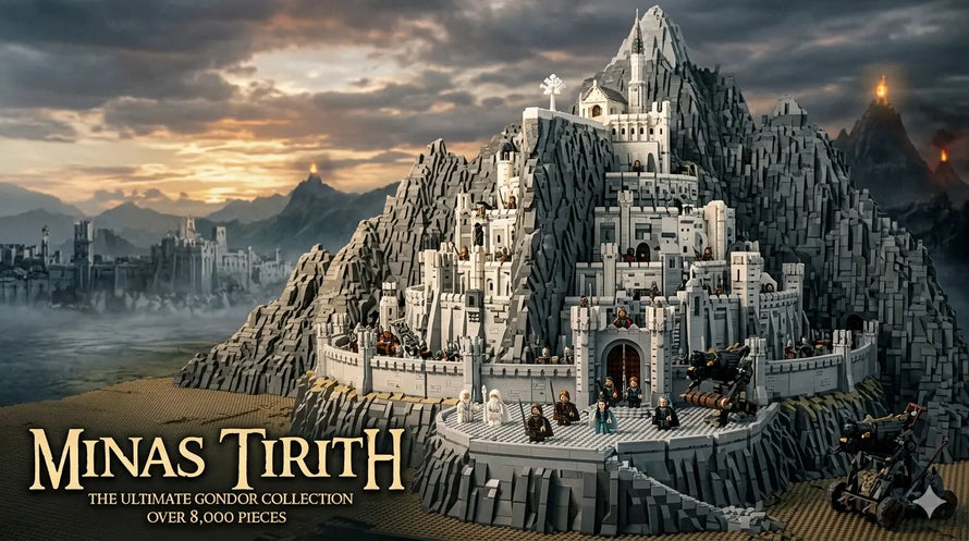 Arriva il Monumentale Set LEGO Icons Minas Tirith (11377)