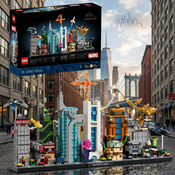LEGO Marvel Skyline (67006) Il profilo di New York e del Marvel Universe diventa realtà!