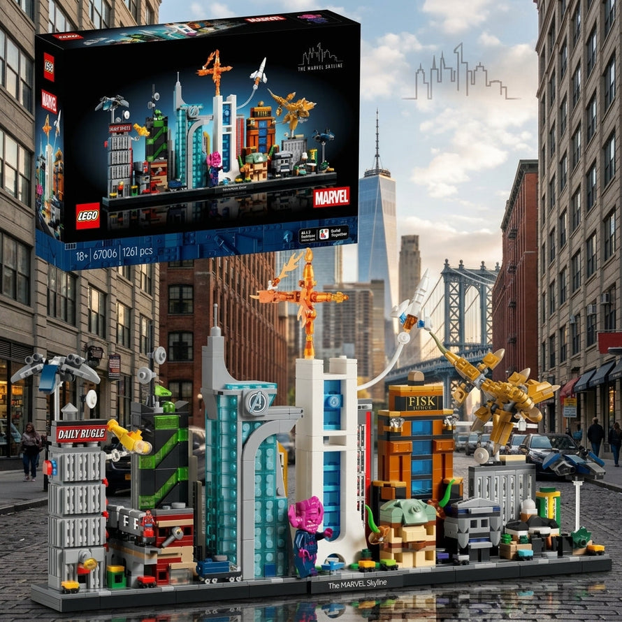 LEGO Marvel Skyline (67006) Il profilo di New York e del Marvel Universe diventa realtà!