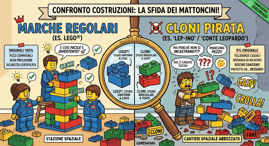 Prezzi LEGO®, Cloni Cinesi e Brand Compatibili