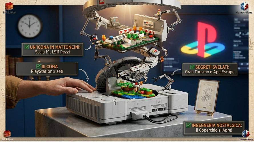 La Nuova LEGO® PlayStation® 1