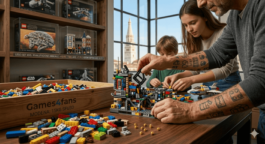 LEGO: Perché un ammasso di plastica è diventato il nuovo bene rifugio (e la cura allo stress digitale)