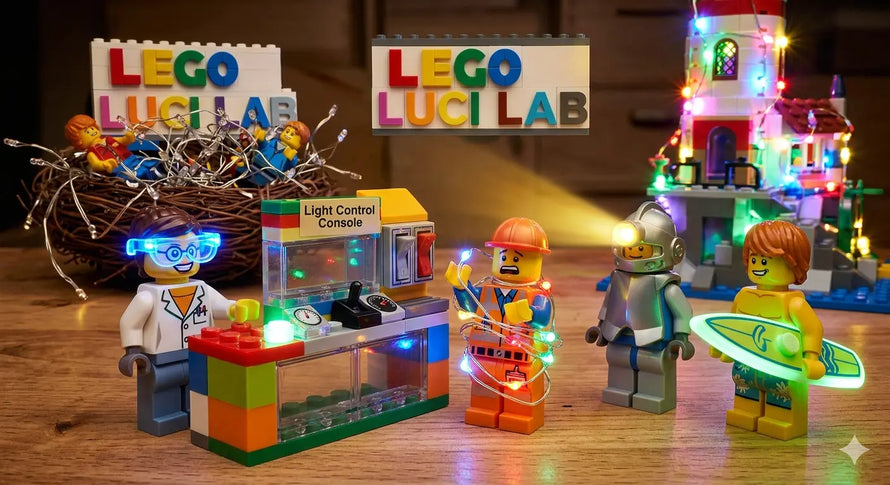 LEGO di Notte: Come trasformare la tua collezione in un’opera d’arte con l’illuminazione LED