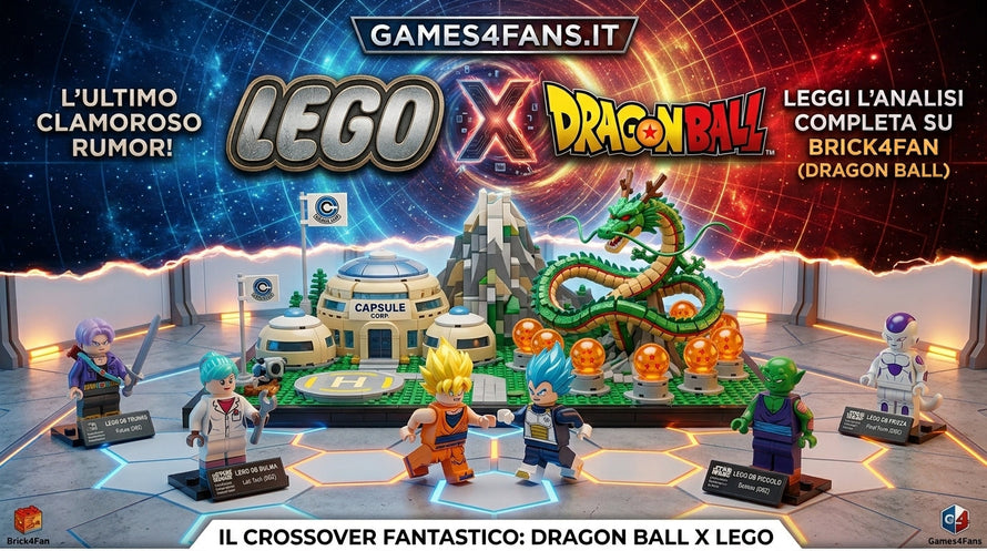 LEGO Dragon Ball potrebbe diventare realtà nel 2027.