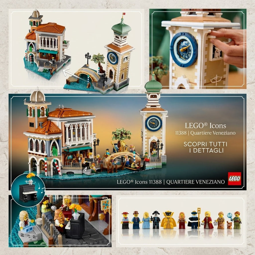 LEGO® Icons Quartiere Veneziano (11388)