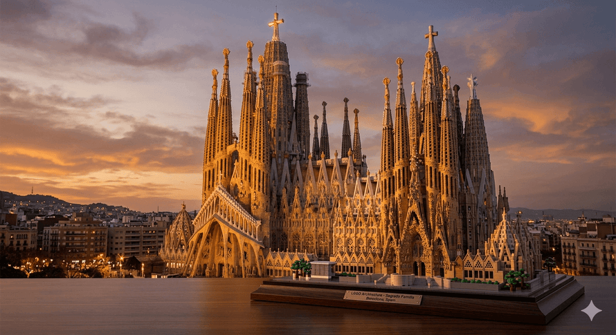 Rumors LEGO 2026: Arriva la Sagrada Família (21065) nel tema Architecture?