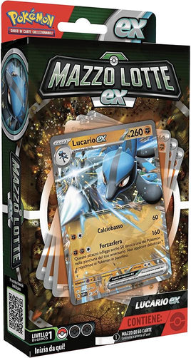Pokemon Mazzo Lotte Lucario-Ex