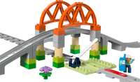 LEGO DUPLO 10426 Pack di espansione ponte e binari ferroviari