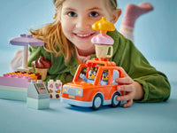 LEGO DUPLO BLUEY Visita alla gelateria di Bluey