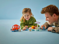 LEGO DUPLO BLUEY Visita alla gelateria di Bluey