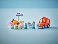 LEGO DUPLO BLUEY Visita alla gelateria di Bluey