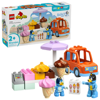 LEGO DUPLO BLUEY Visita alla gelateria di Bluey