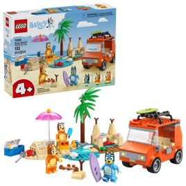 LEGO  BLUEY 11202 Vacanza sulla spiaggia della famiglia di Bluey
