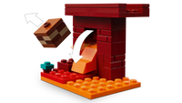 LEGO MINECREAFT 21266 Battaglia sul ponte del Nether