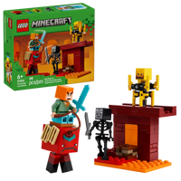 LEGO MINECREAFT 21266 Battaglia sul ponte del Nether