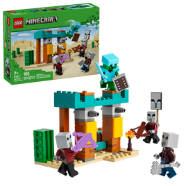 LEGO MINECREAFT 21267 Pattuglia nel deserto della bestia