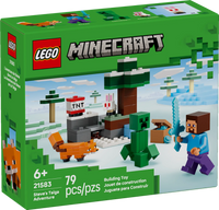 LEGO MINECRAFT 21583 Avventura di Steve nella taiga