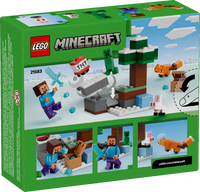 LEGO MINECRAFT 21583 Avventura di Steve nella taiga