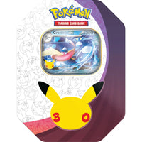 Pokémon 30° anniversario – tin da collezione sylveon-ex & greninja-ex
