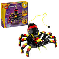 LEGO CREATOR 3in1 31159 Animali selvatici: ragno trasformista