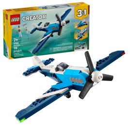 LEGO CREATOR 3in1 31160 Velivolo: aereo da competizione