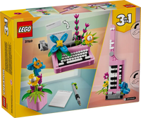 LEGO CREATOR 3in1 31169 Macchina da scrivere con fiori