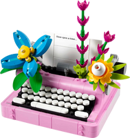 LEGO CREATOR 3in1 31169 Macchina da scrivere con fiori