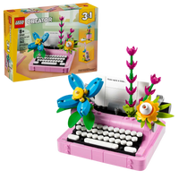 LEGO CREATOR 3in1 31169 Macchina da scrivere con fiori