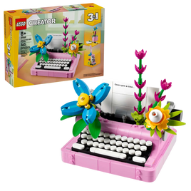 LEGO CREATOR 3in1 31169 Macchina da scrivere con fiori